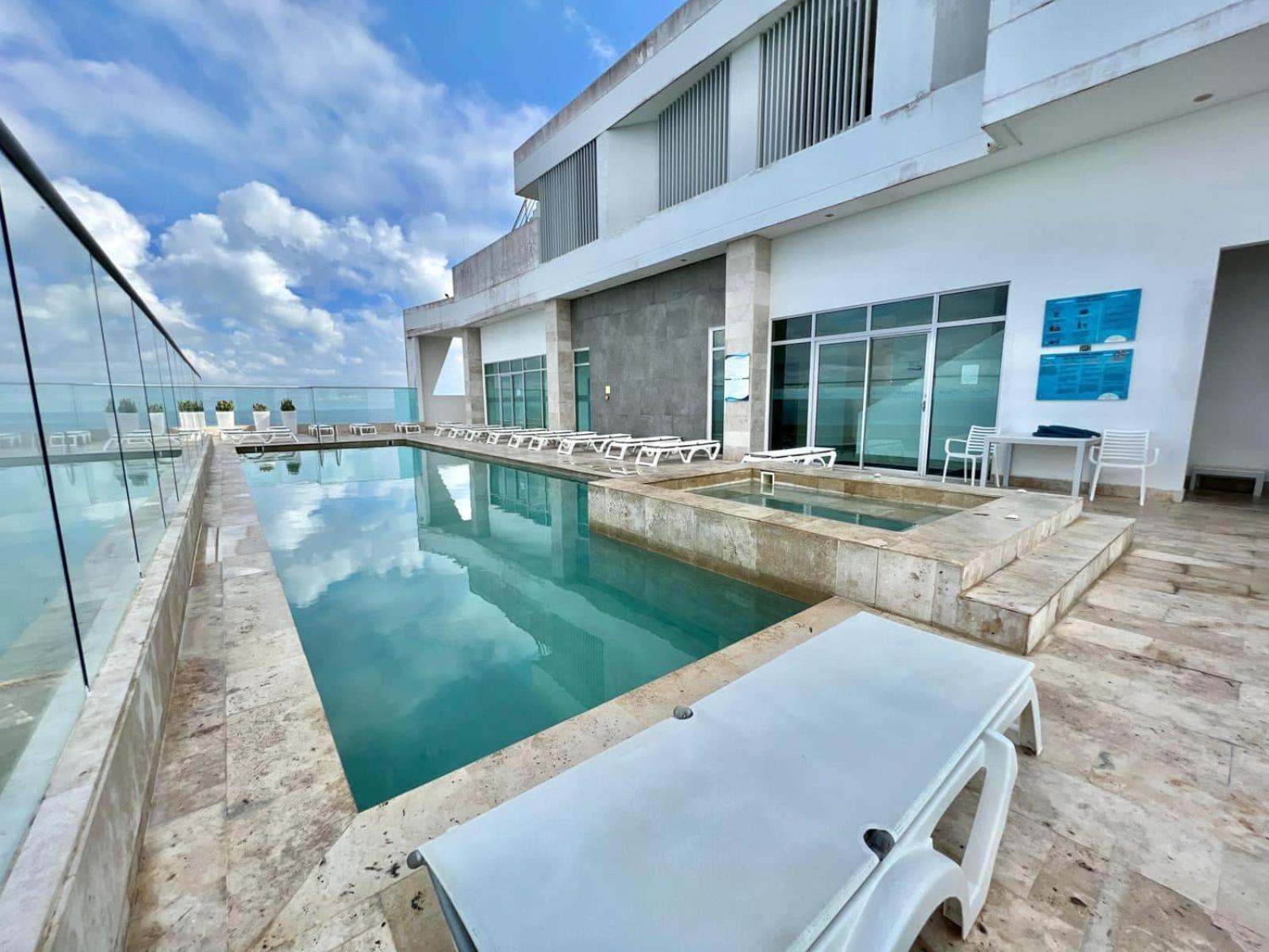 Apartamento En Cartagena Con Vista Al Mar ภายนอก รูปภาพ
