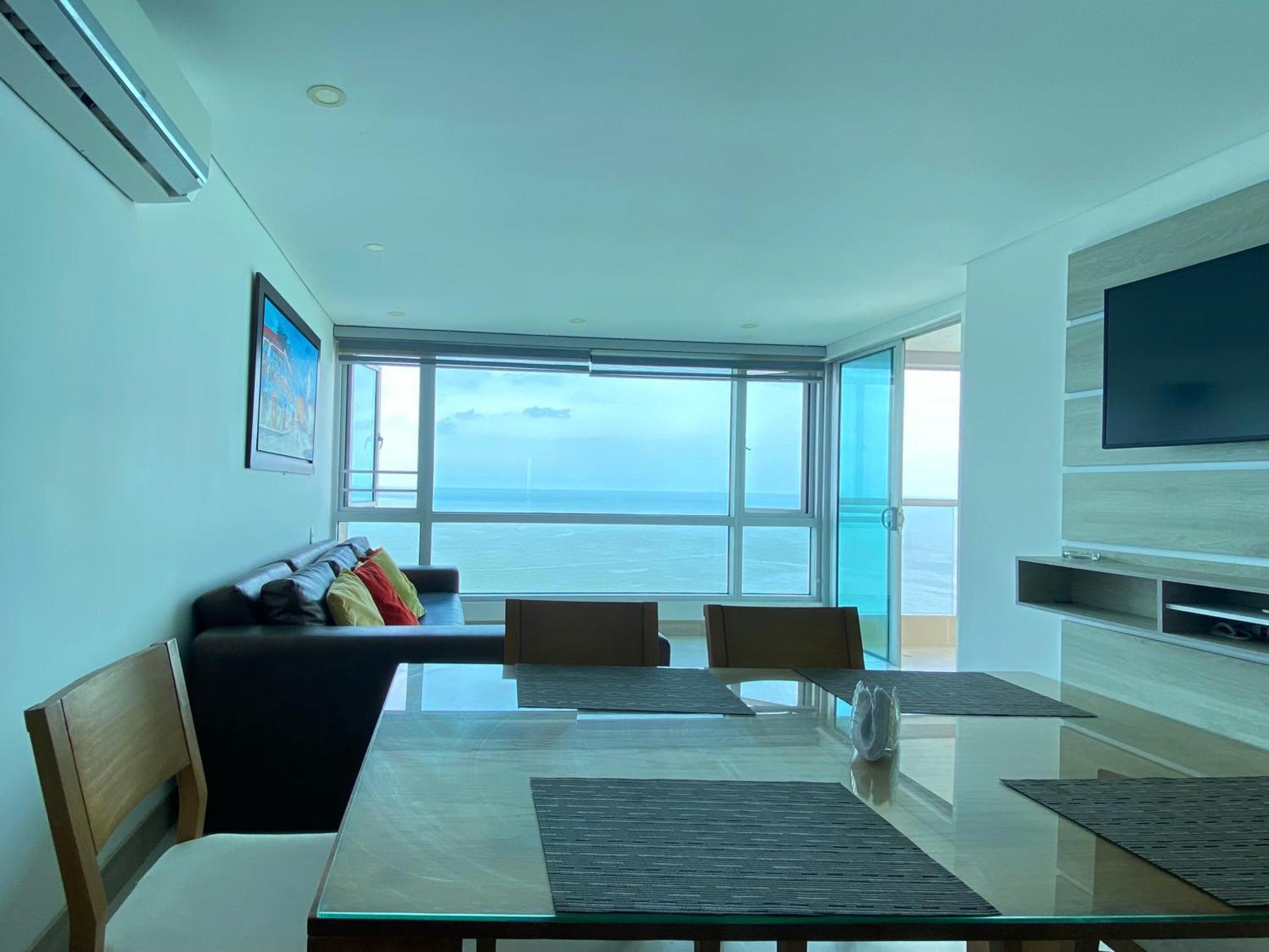 Apartamento En Cartagena Con Vista Al Mar ภายนอก รูปภาพ